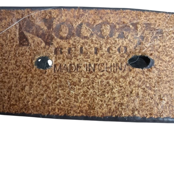 Nocona Leather Jeweled Studded Western Cowgirl Belt SZ 24 - Picture 9 of 11